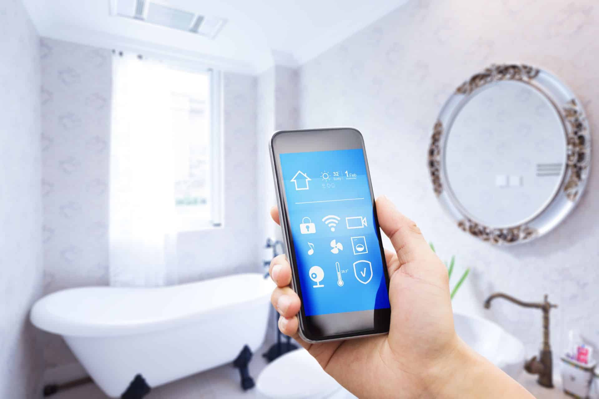 Learn how to easily create a budget smart bathroom with affordable, simple-to-use tech upgrades.