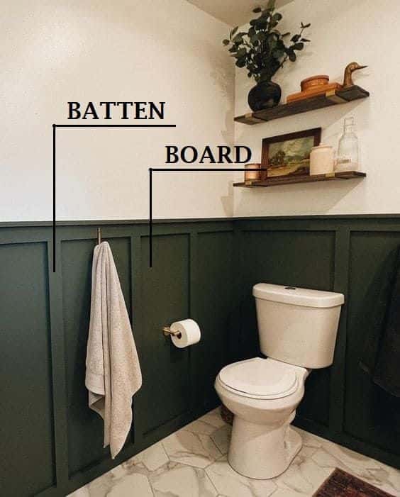 board and batten bathroom ideas